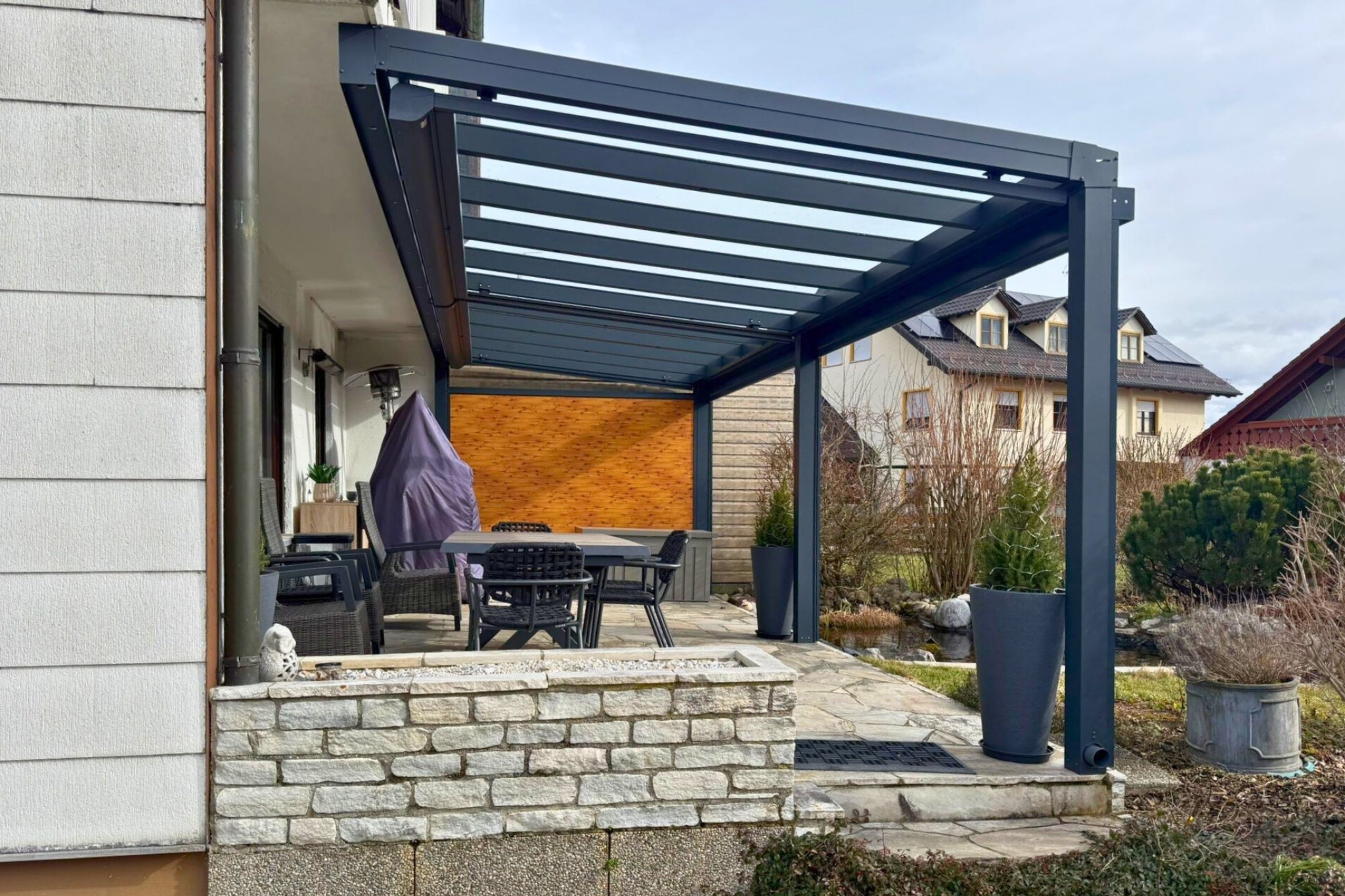 Vorteile einer Aluminiumüberdachung