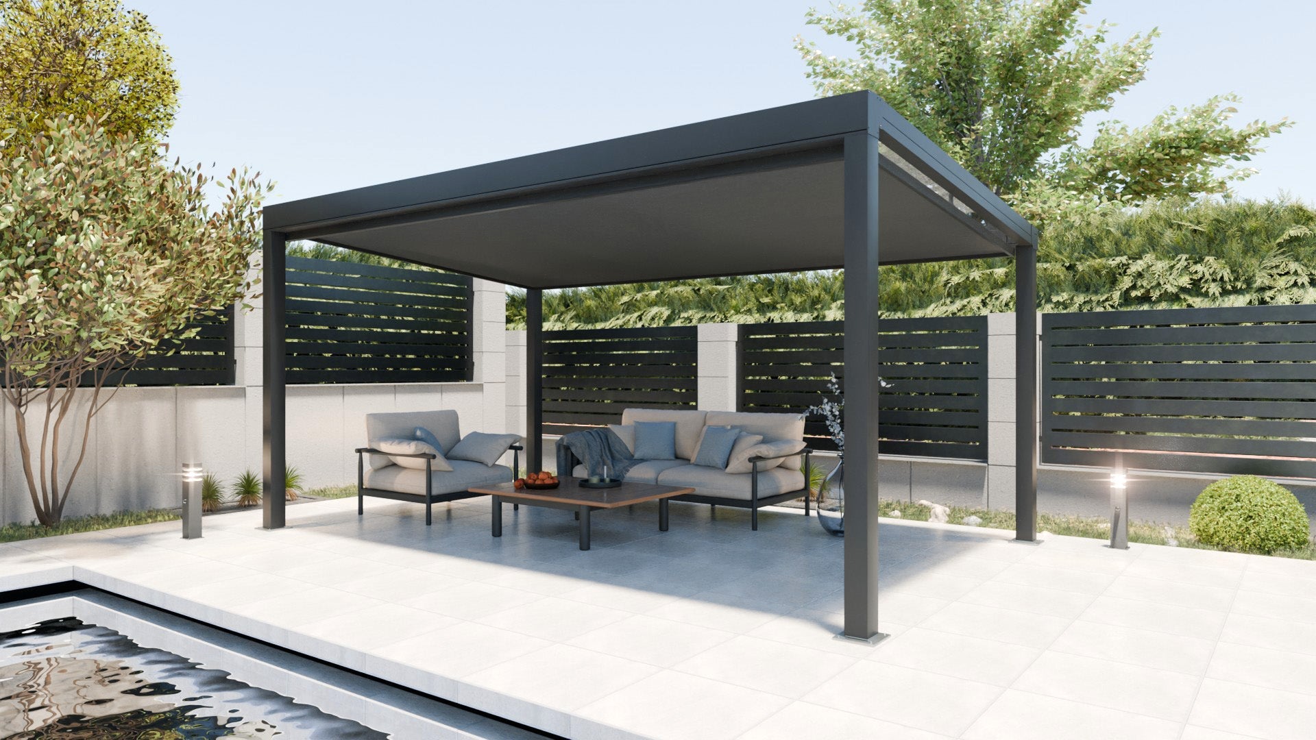 Unterdachbeschattung