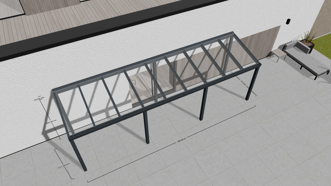 Terrassenüberdachung - Deine Konfiguration 3391UZ2SS4