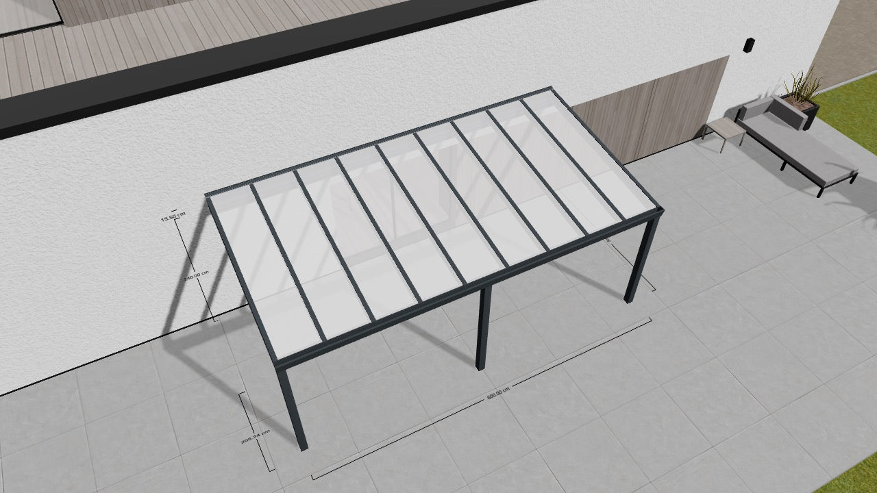 Terrassenüberdachung - Deine Konfiguration A3QNXB25SG