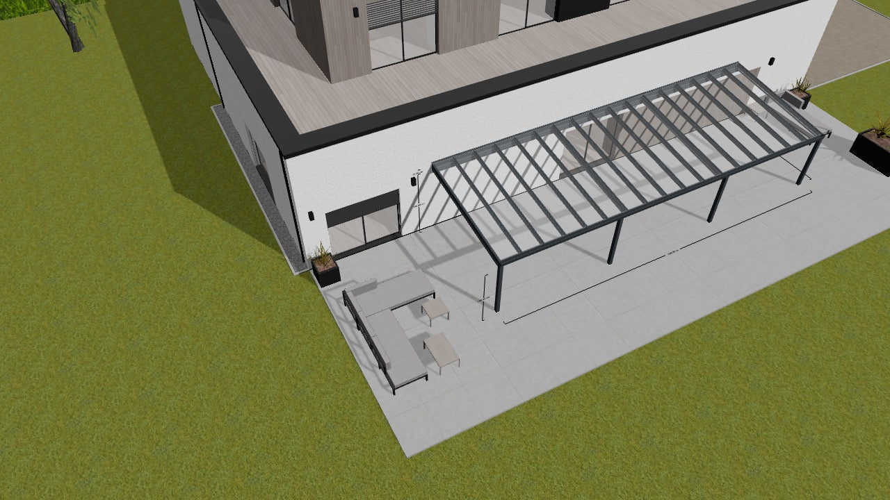 Terrassenüberdachung - Deine Konfiguration UTT2NW3E17