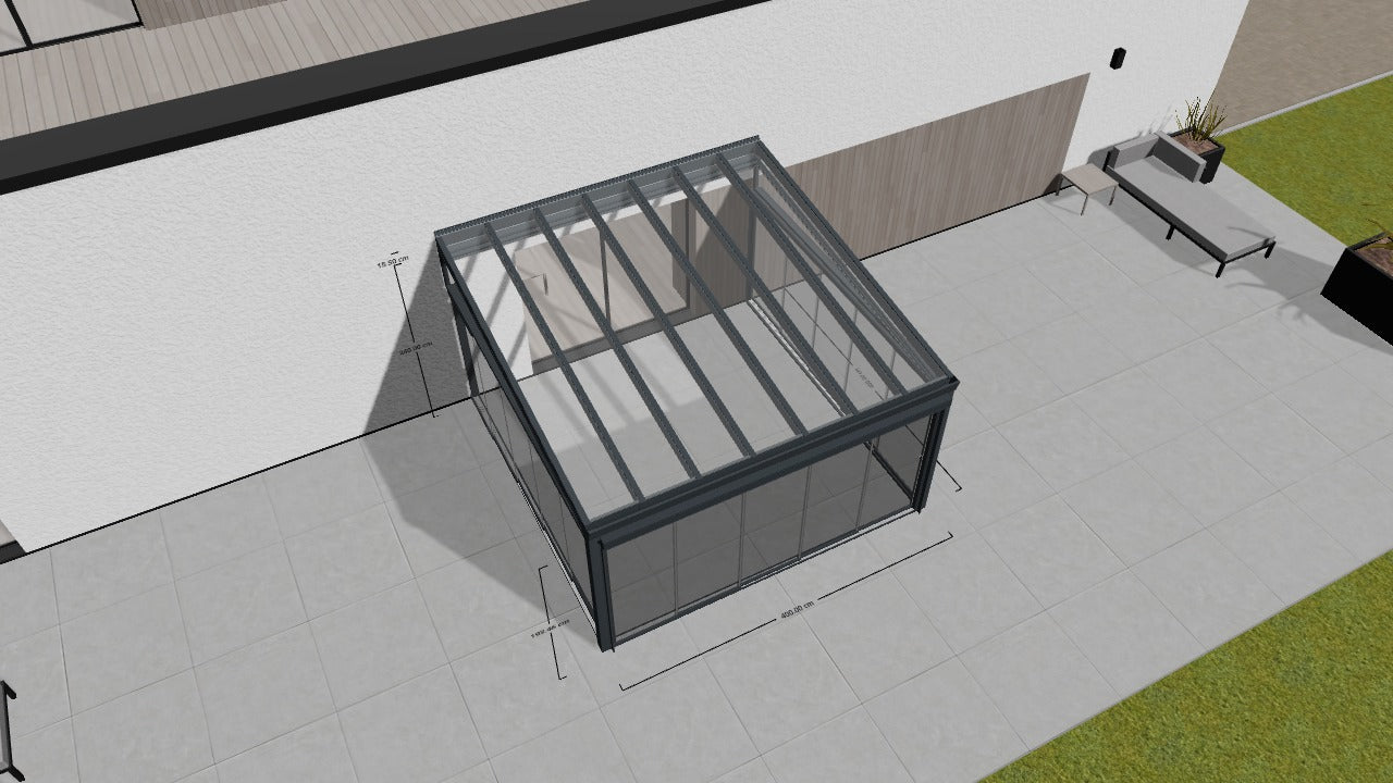 Terrassenüberdachung - Deine Konfiguration 4PD338Q2SR