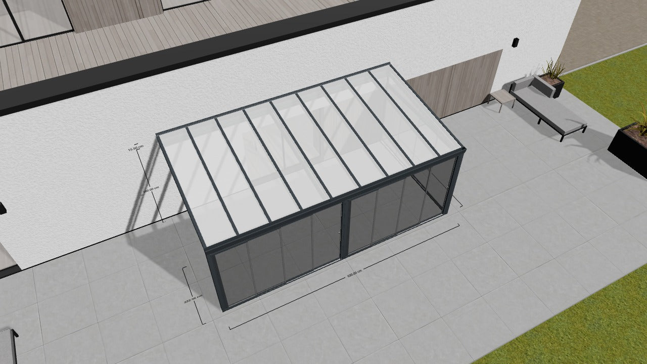 Terrassenüberdachung - Deine Konfiguration 2XD9BF9ZQ1