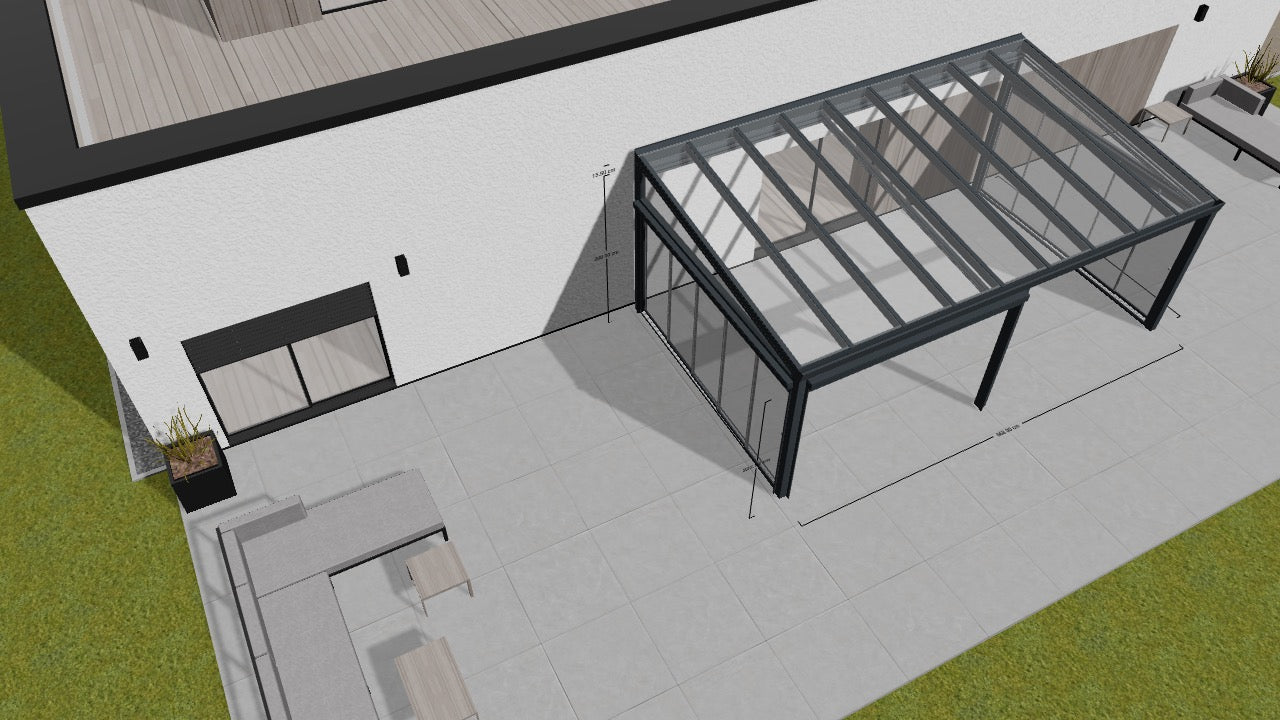 Terrassenüberdachung - Deine Konfiguration SQF655M36Q