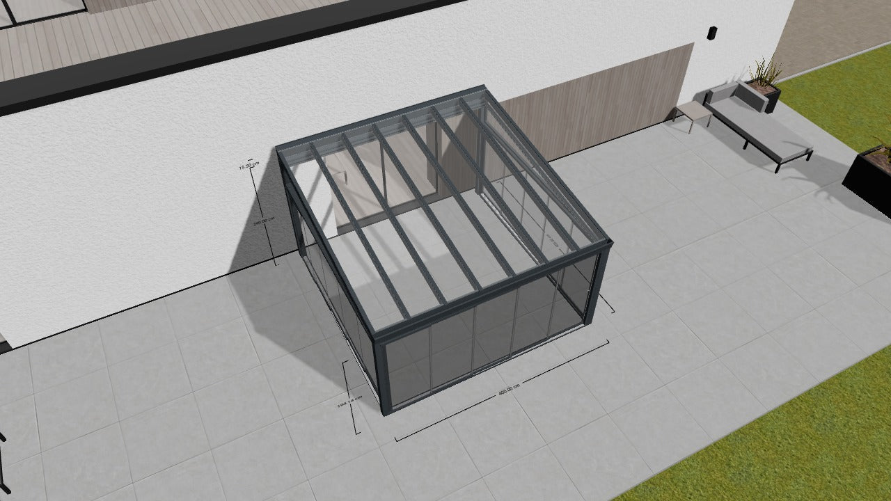 Terrassenüberdachung - Deine Konfiguration 9X21D37RPV