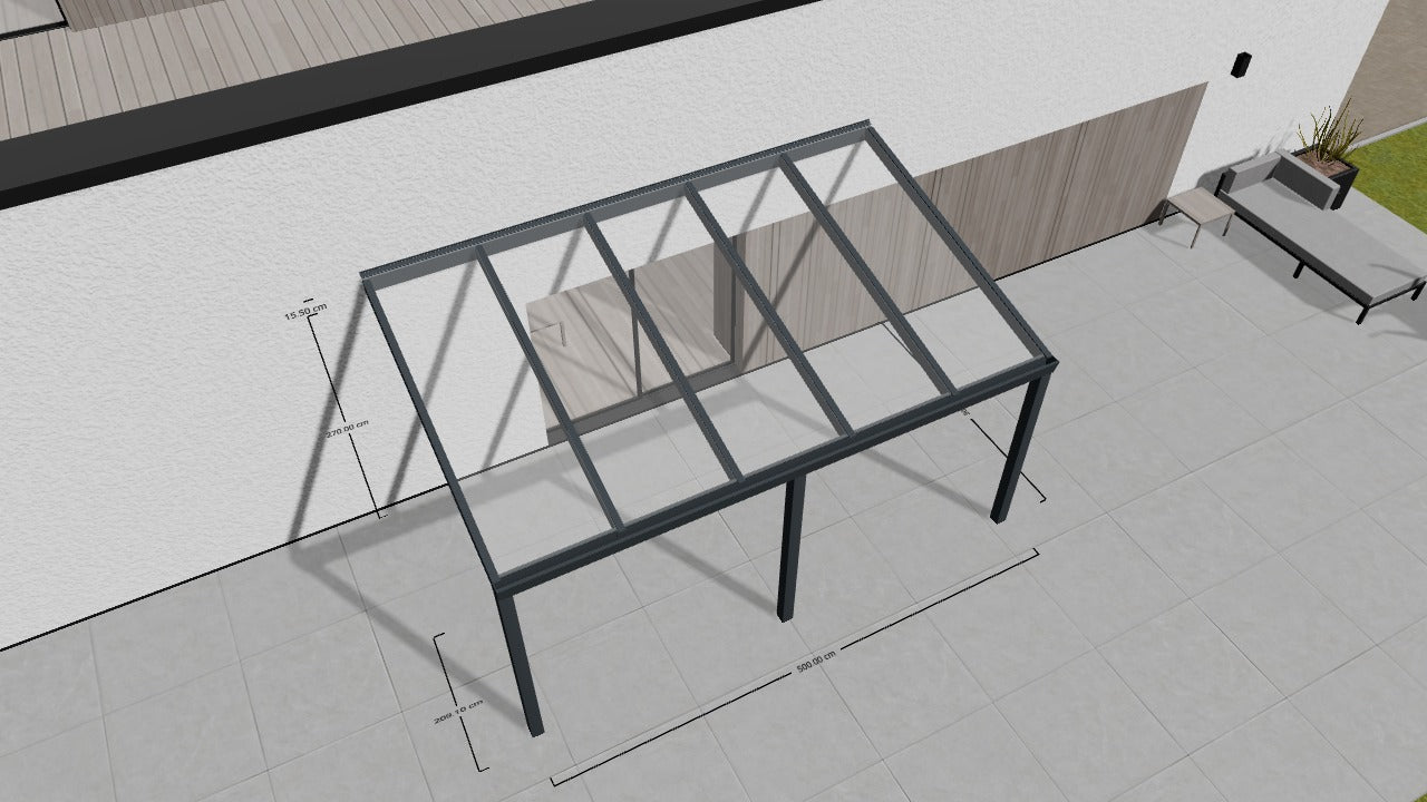 Terrassenüberdachung - Deine Konfiguration 7X7F8DEEQ2