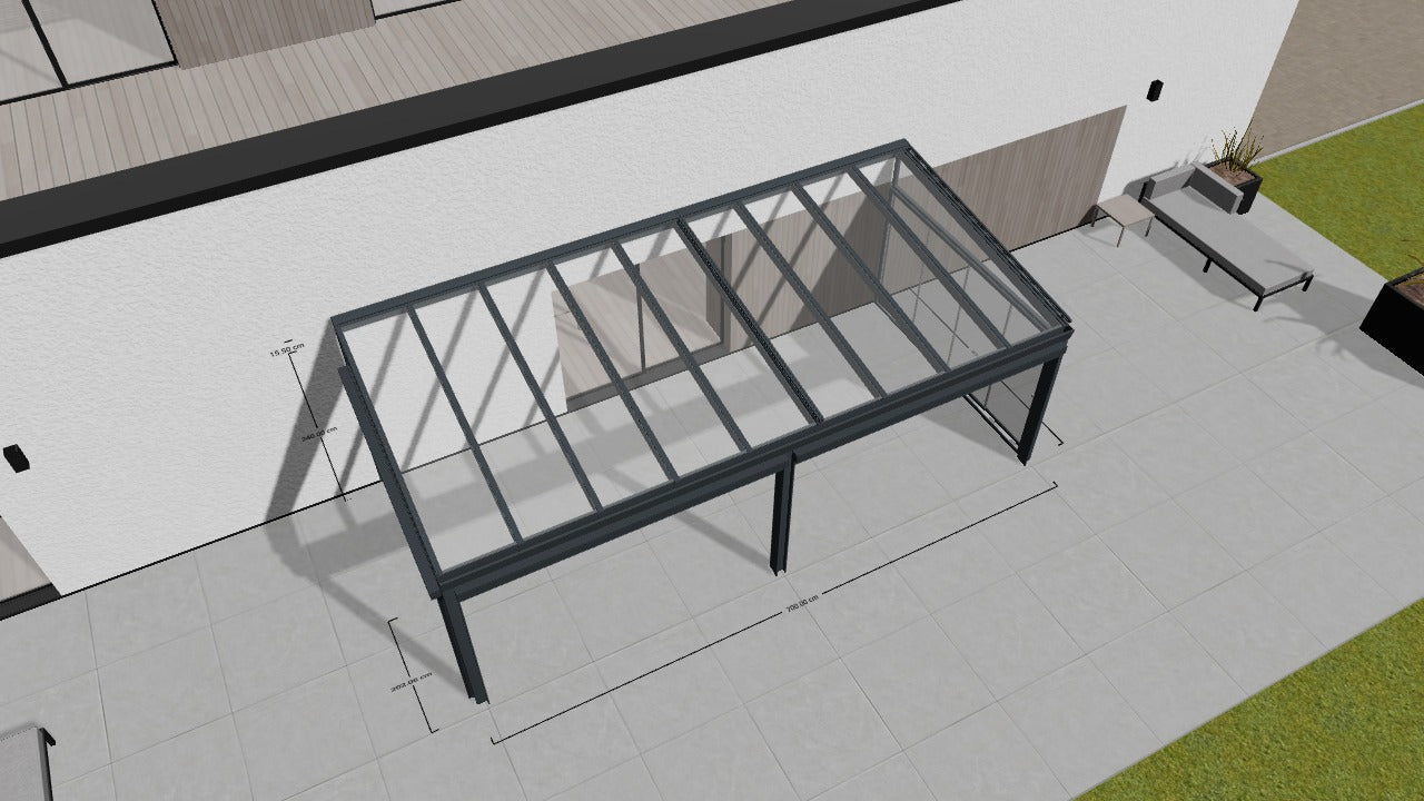 Terrassenüberdachung - Deine Konfiguration 6DV3S7486D