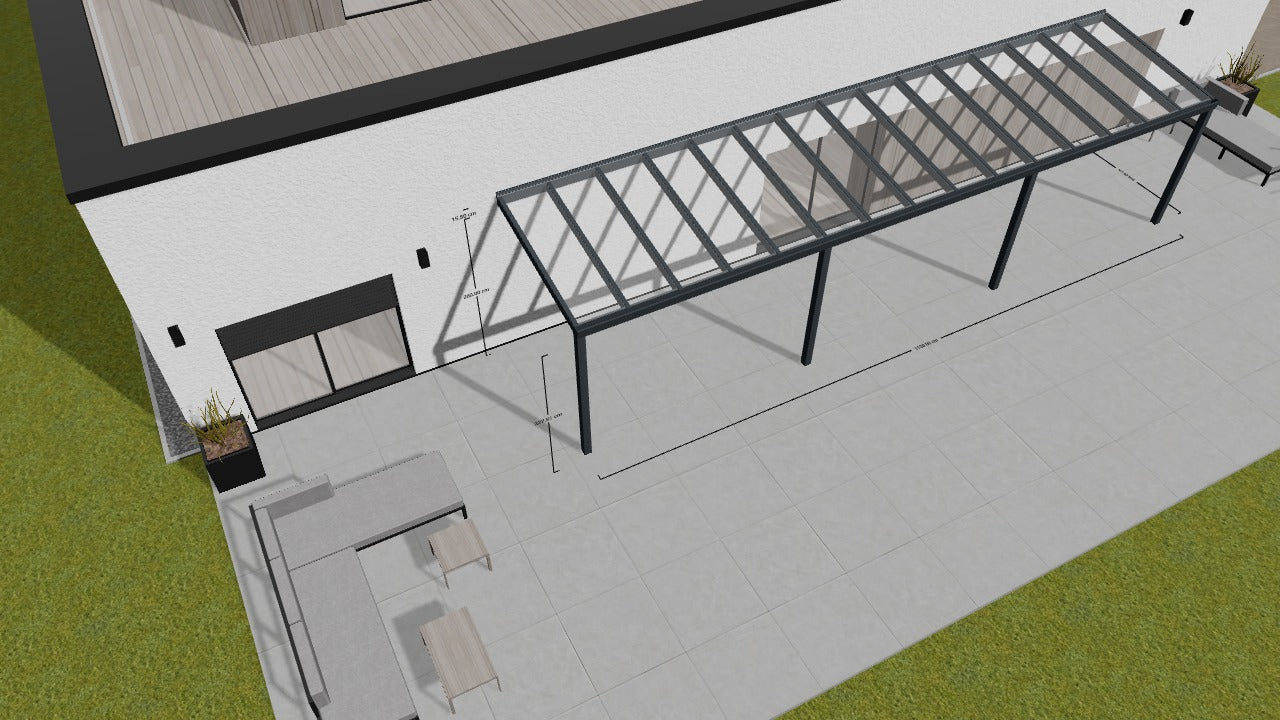 Terrassenüberdachung - Deine Konfiguration ZKS34T3EFN